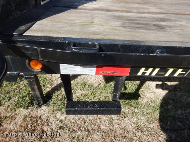 image for item FF9101 2015 Big Tex 22GN-40-HDTS equipment trailer