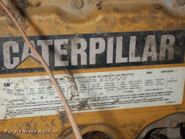 image for item FF9215 2004 Sterling L-Line sewer rodder truck