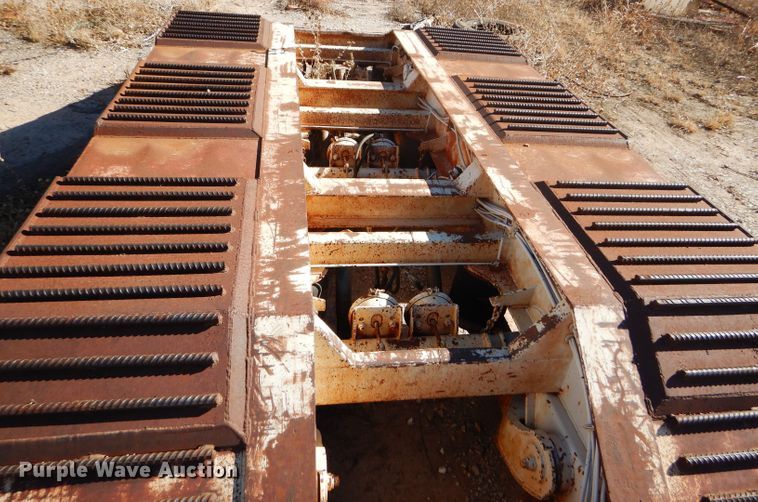 image for item FJ9892 1990 Trail King TK10 lowboy equipment trailer