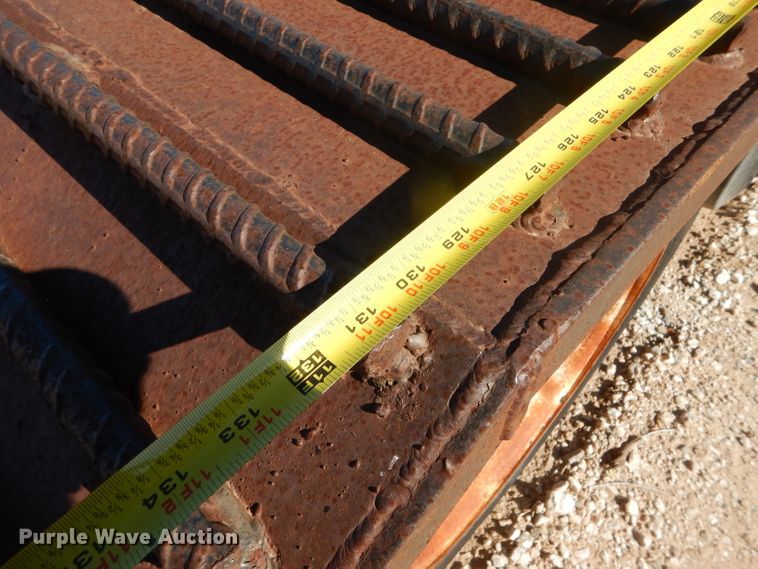 image for item FJ9892 1990 Trail King TK10 lowboy equipment trailer