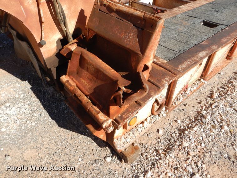 image for item FJ9892 1990 Trail King TK10 lowboy equipment trailer