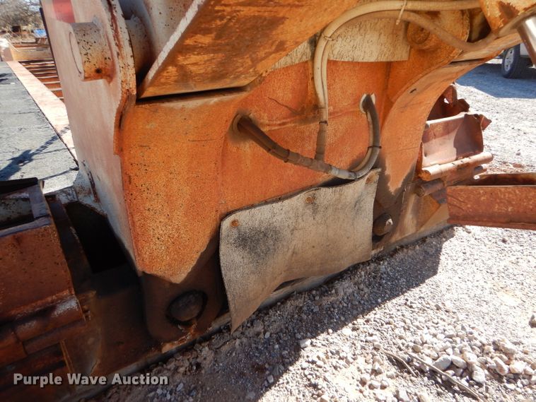 image for item FJ9892 1990 Trail King TK10 lowboy equipment trailer