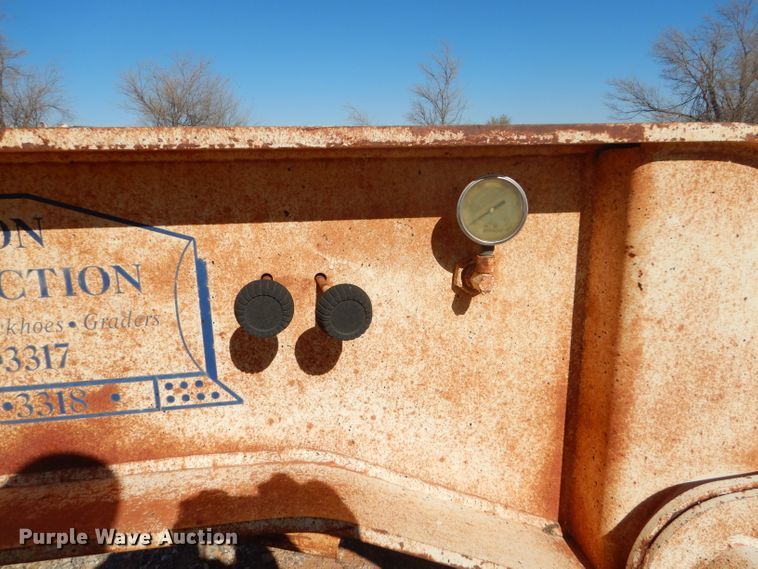 image for item FJ9892 1990 Trail King TK10 lowboy equipment trailer