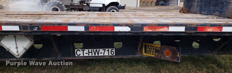 image for item GA9370 2003 Transcraft DTL-2100 drop deck trailer