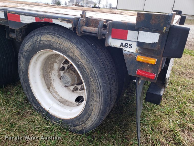 image for item GA9370 2003 Transcraft DTL-2100 drop deck trailer