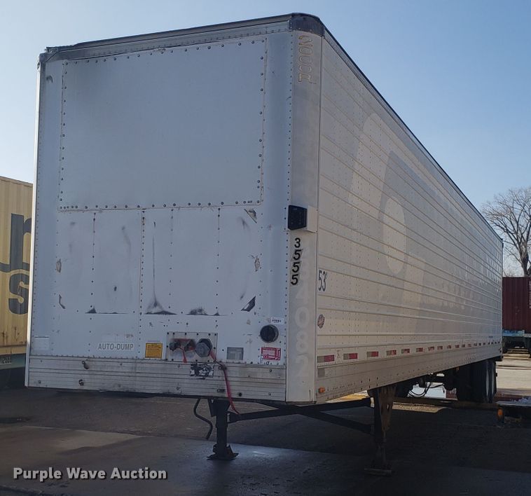 image for item GA9436 2001 Utility dry van trailer