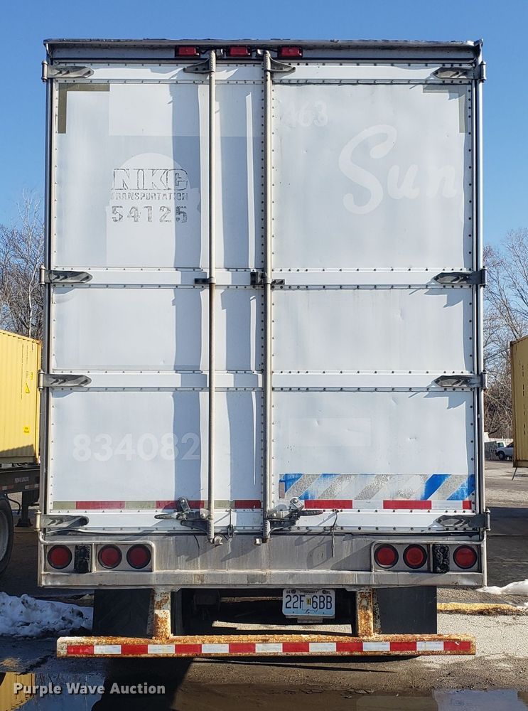 image for item GA9436 2001 Utility dry van trailer