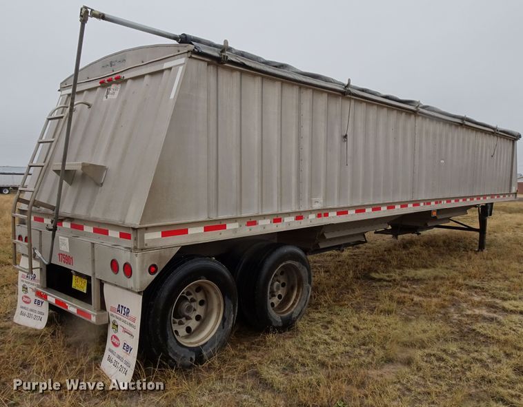 image for item GC9077 2007 Neville double hopper grain trailer