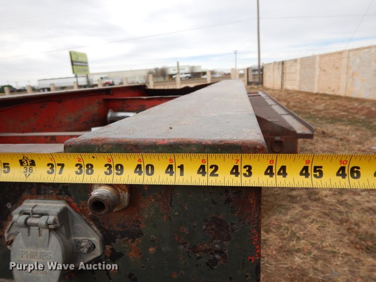 image for item GC9143 1972 Birmingham 825-FLR-F equipment trailer