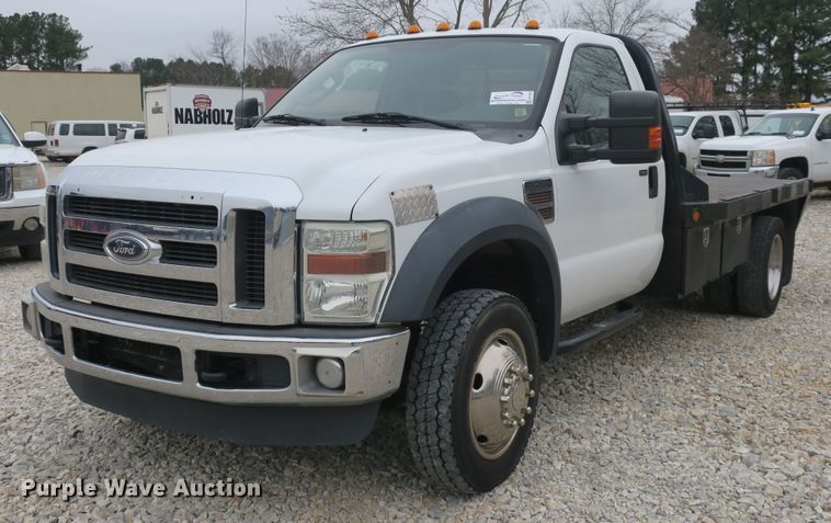 image for item DB10075 2010 Ford F450 Super Duty flatbed truck