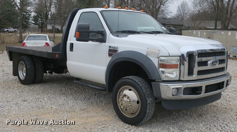 image for item DB10075 2010 Ford F450 Super Duty flatbed truck