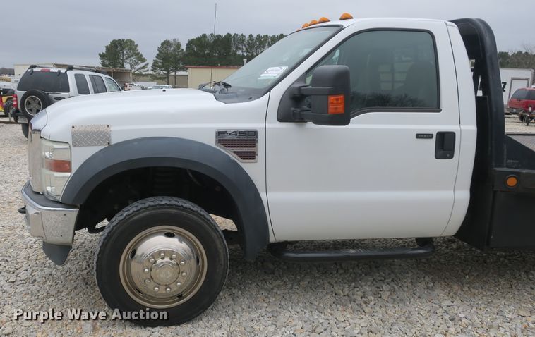 image for item DB10075 2010 Ford F450 Super Duty flatbed truck