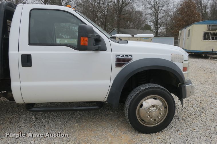 image for item DB10075 2010 Ford F450 Super Duty flatbed truck