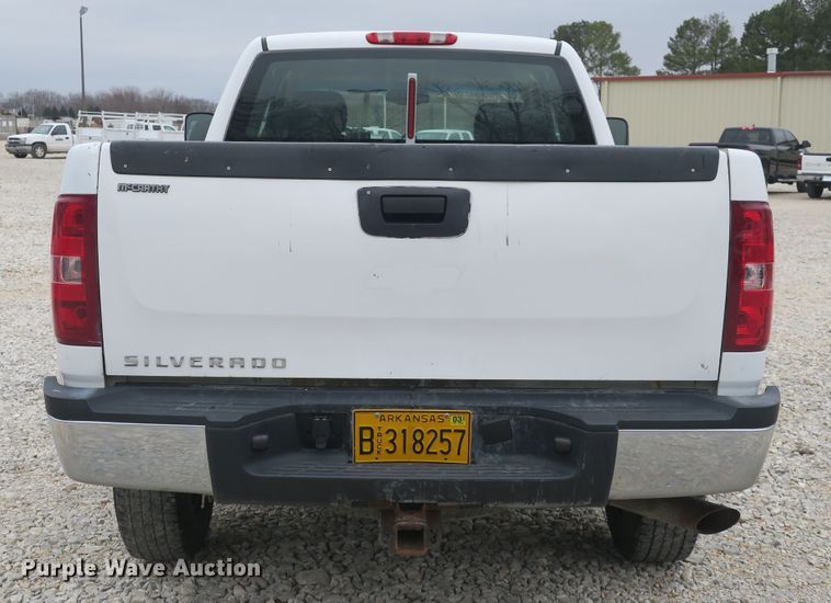 image for item DB10076 2008 Chevrolet Silverado 2500HD Ext. Cab pickup truck