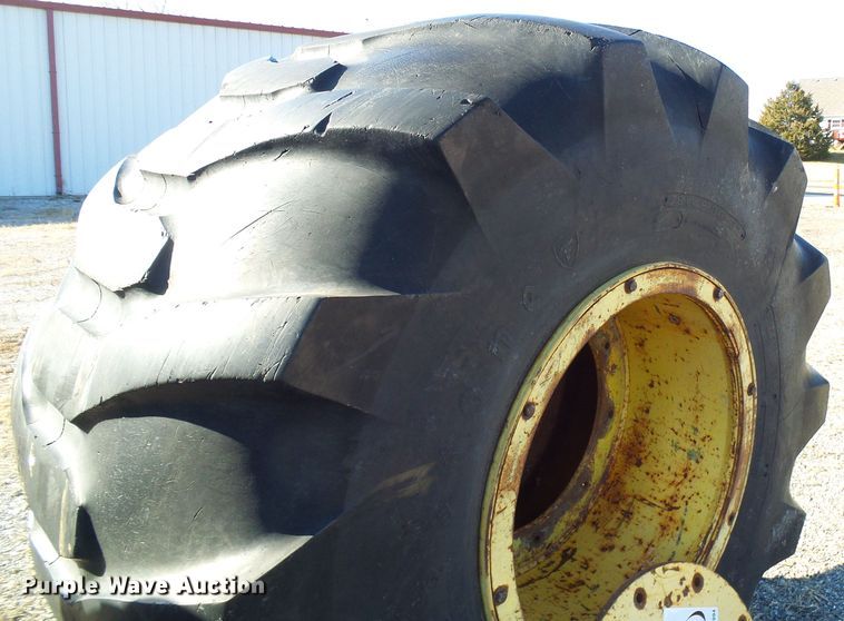 image for item DD1994 (4) Firestone 78x45.00-32 tires and wheels