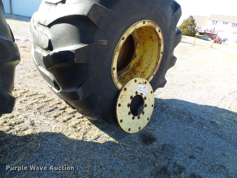 image for item DD1994 (4) Firestone 78x45.00-32 tires and wheels