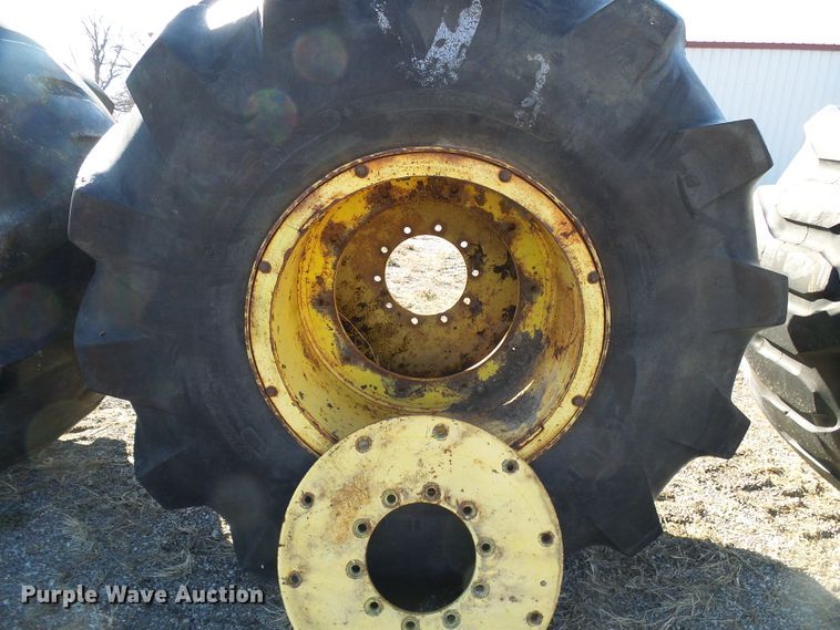 image for item DD1994 (4) Firestone 78x45.00-32 tires and wheels