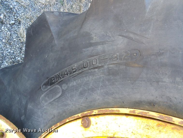 image for item DD1994 (4) Firestone 78x45.00-32 tires and wheels