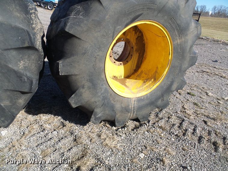 image for item DD1994 (4) Firestone 78x45.00-32 tires and wheels