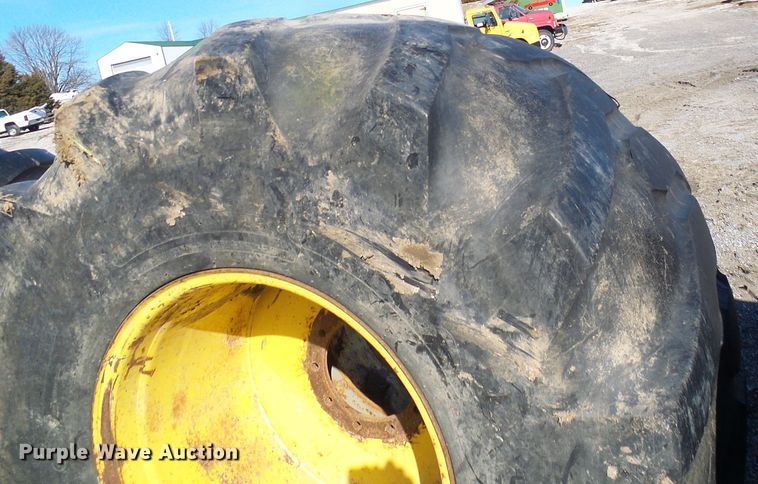 image for item DD1994 (4) Firestone 78x45.00-32 tires and wheels