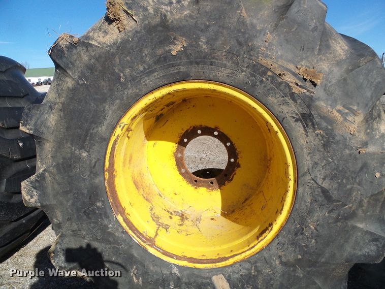 image for item DD1994 (4) Firestone 78x45.00-32 tires and wheels