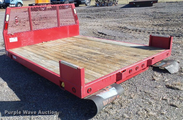image for item DD1995 Specialized Truck Equipment Mfg. flatbed