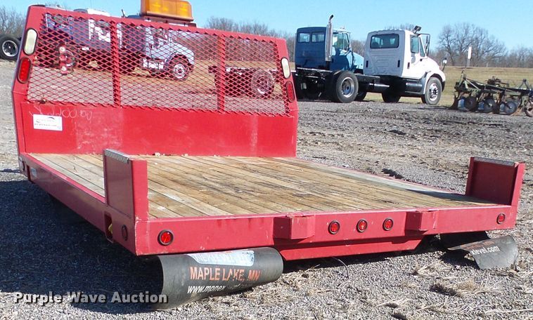 image for item DD1995 Specialized Truck Equipment Mfg. flatbed