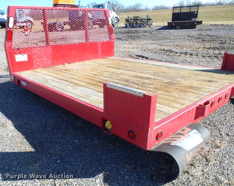 image for item DD1995 Specialized Truck Equipment Mfg. flatbed
