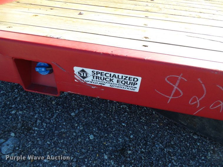 image for item DD1995 Specialized Truck Equipment Mfg. flatbed