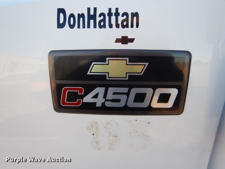 image for item DE1344 2009 Chevrolet C4500 truck cab and chassis