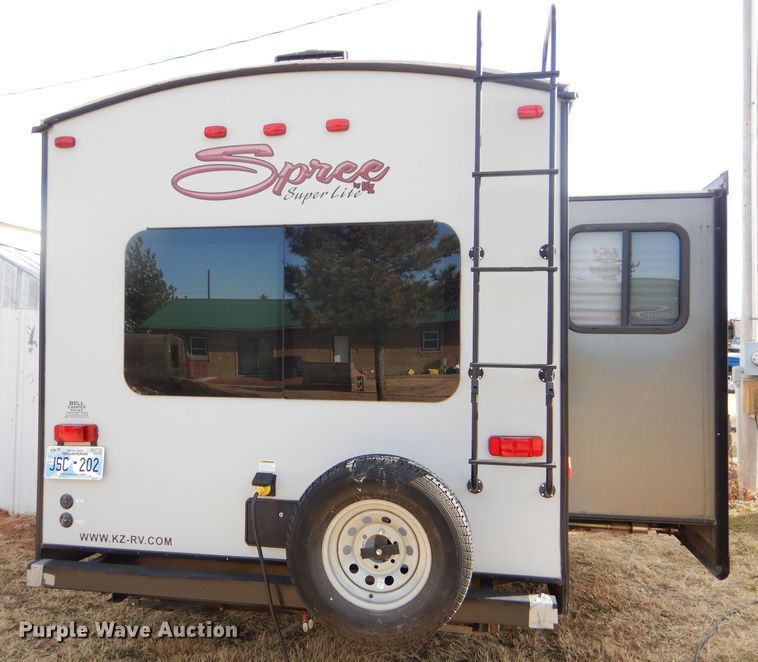 image for item DE1346 2015 KZRV Spree LX Superlite 320BS camper