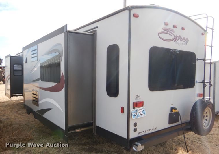 image for item DE1346 2015 KZRV Spree LX Superlite 320BS camper