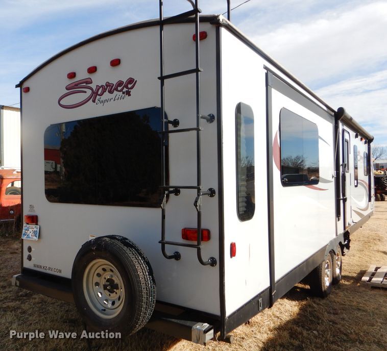 image for item DE1346 2015 KZRV Spree LX Superlite 320BS camper