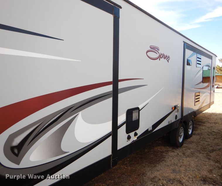 image for item DE1346 2015 KZRV Spree LX Superlite 320BS camper