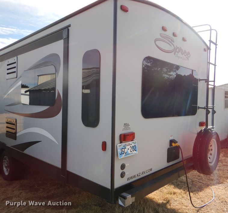 image for item DE1346 2015 KZRV Spree LX Superlite 320BS camper