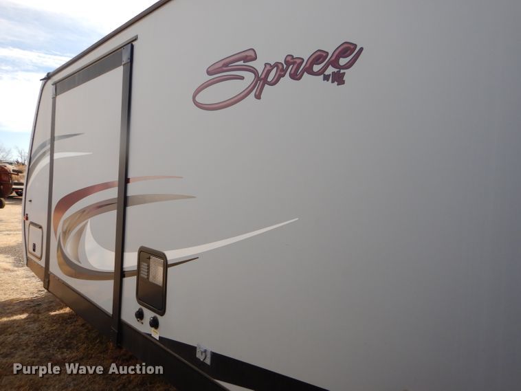 image for item DE1346 2015 KZRV Spree LX Superlite 320BS camper