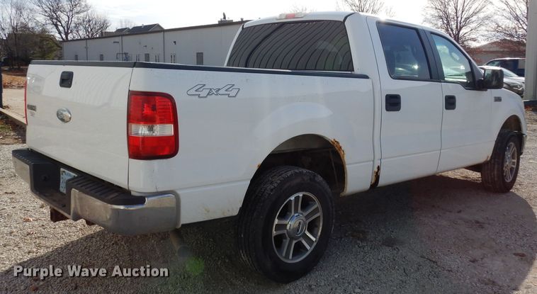 image for item DE4291 2007 Ford F150 XLT SuperCrew pickup truck