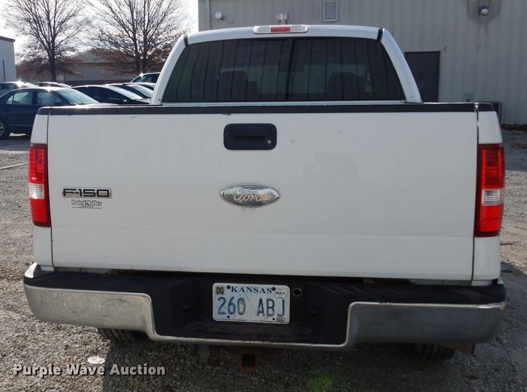 image for item DE4291 2007 Ford F150 XLT SuperCrew pickup truck