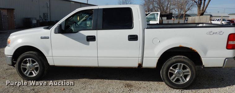 image for item DE4291 2007 Ford F150 XLT SuperCrew pickup truck