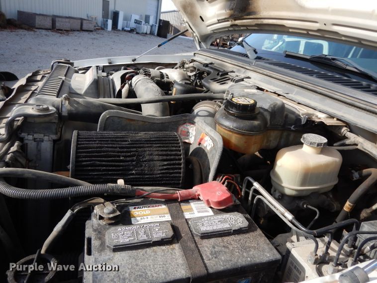 image for item DE4292 2007 Ford F450 Super Duty XL flatbed truck