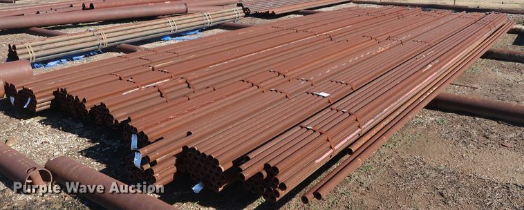 image for item DG7044 (280) TMK IPSCO Blythville Works 32'L x 2 3/8" diameter rolled tubing pipes