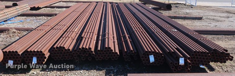 image for item DG7044 (280) TMK IPSCO Blythville Works 32'L x 2 3/8" diameter rolled tubing pipes