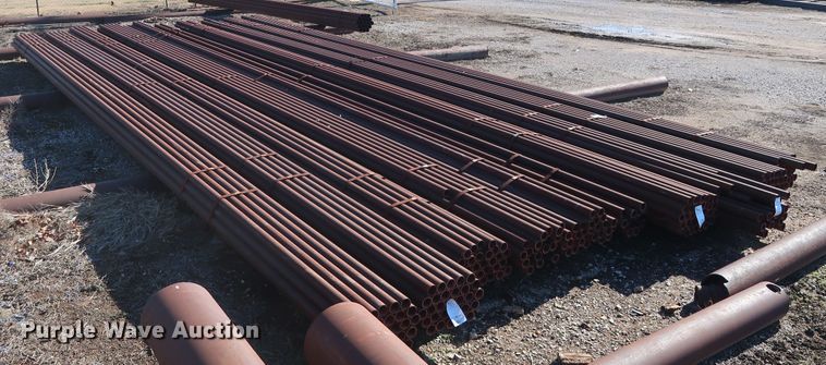 image for item DG7044 (280) TMK IPSCO Blythville Works 32'L x 2 3/8" diameter rolled tubing pipes