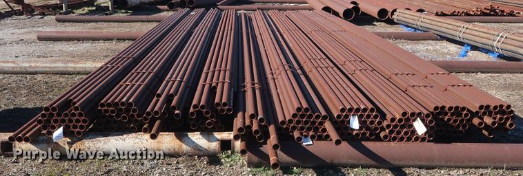 image for item DG7044 (280) TMK IPSCO Blythville Works 32'L x 2 3/8" diameter rolled tubing pipes