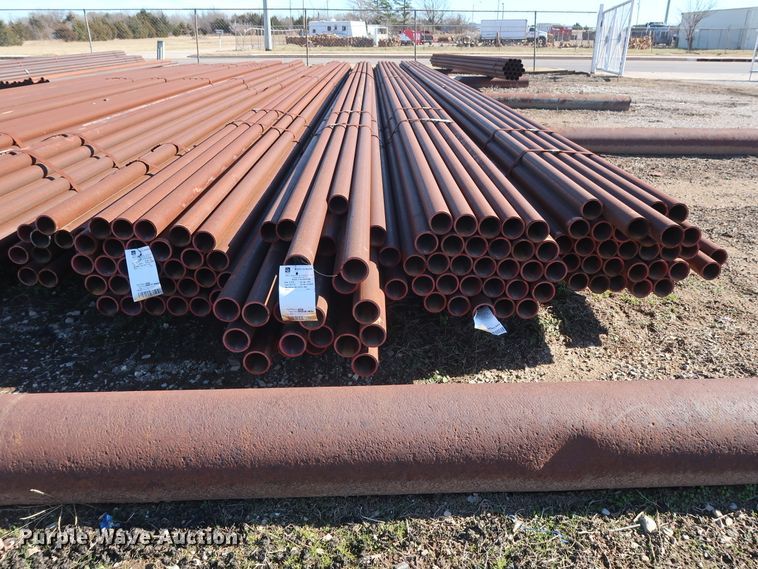 image for item DG7044 (280) TMK IPSCO Blythville Works 32'L x 2 3/8" diameter rolled tubing pipes