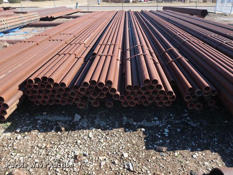 image for item DG7044 (280) TMK IPSCO Blythville Works 32'L x 2 3/8" diameter rolled tubing pipes