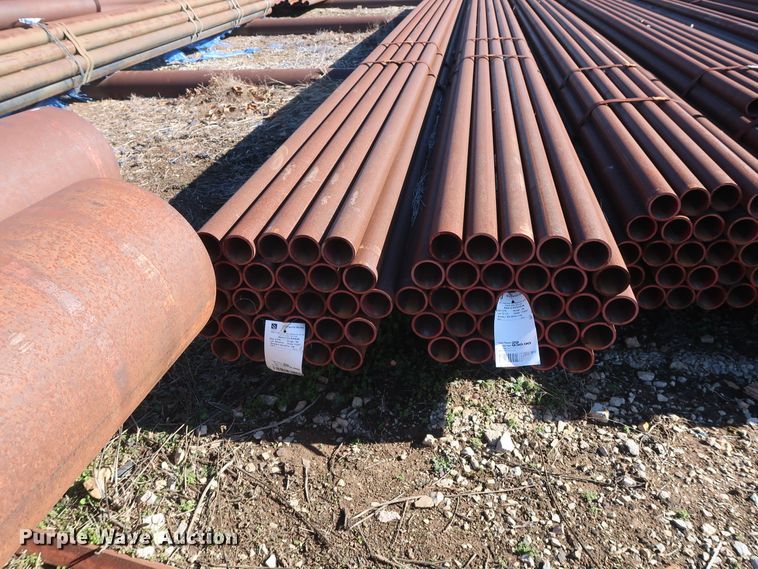 image for item DG7044 (280) TMK IPSCO Blythville Works 32'L x 2 3/8" diameter rolled tubing pipes