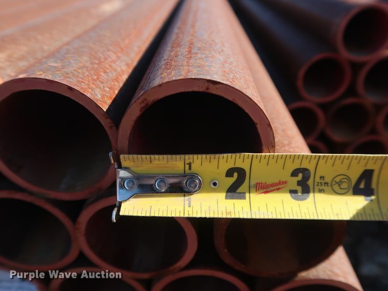 image for item DG7044 (280) TMK IPSCO Blythville Works 32'L x 2 3/8" diameter rolled tubing pipes