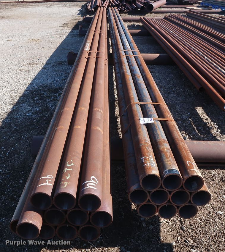 image for item DG7053 (21) 42'L x 4.5" diameter pipes