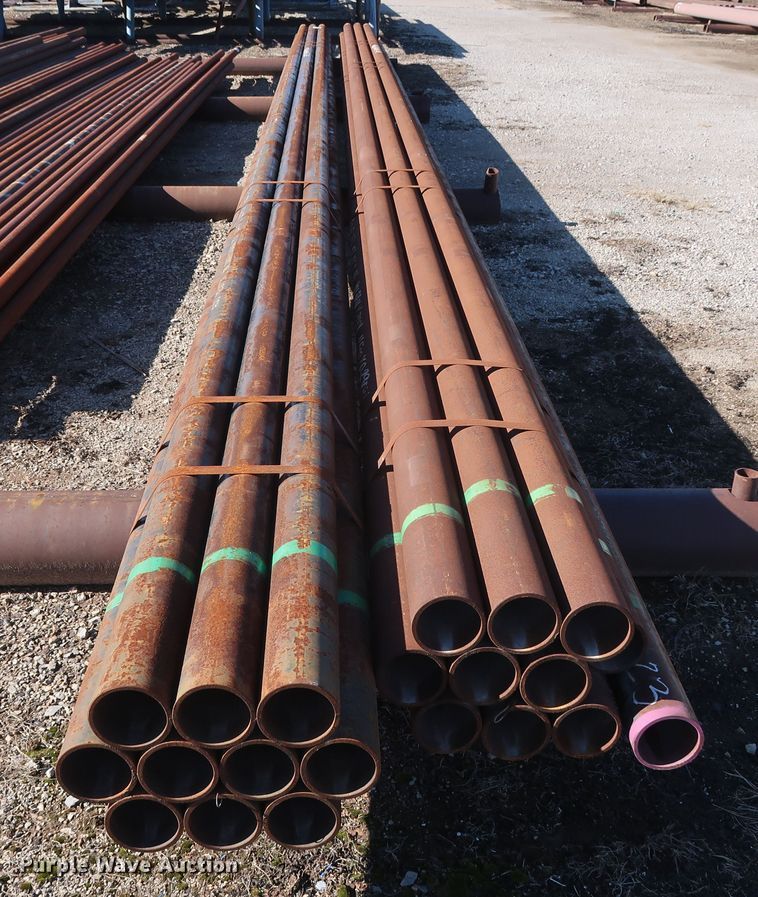 image for item DG7053 (21) 42'L x 4.5" diameter pipes